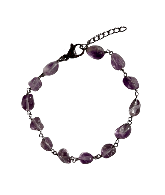 AGATHA BRACELET IN AMETHYST