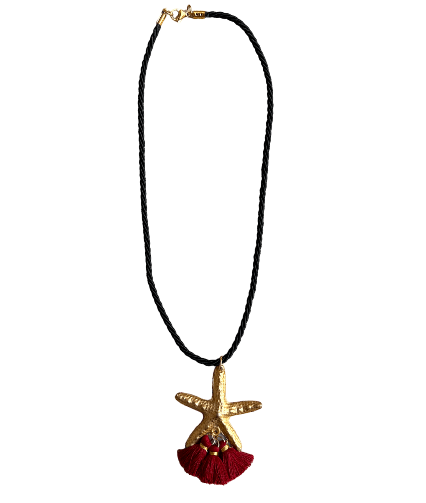 STAR OF APHRODITE WITH TASSELS NECKLACE