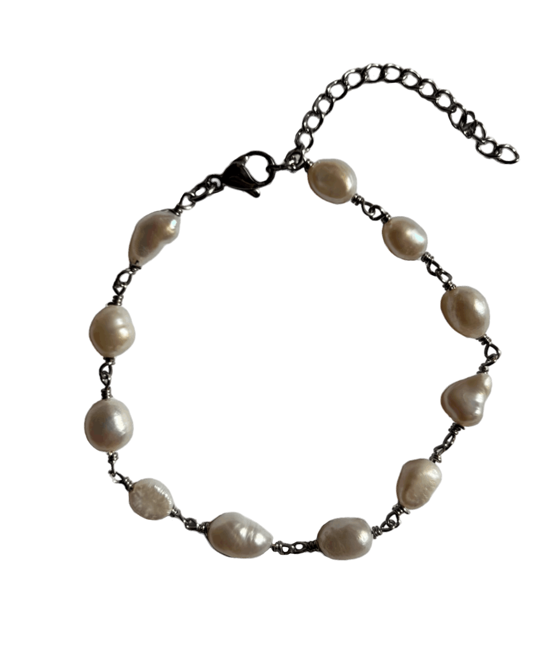 AGATHA BRACELET IN BAROQUE PEARLS